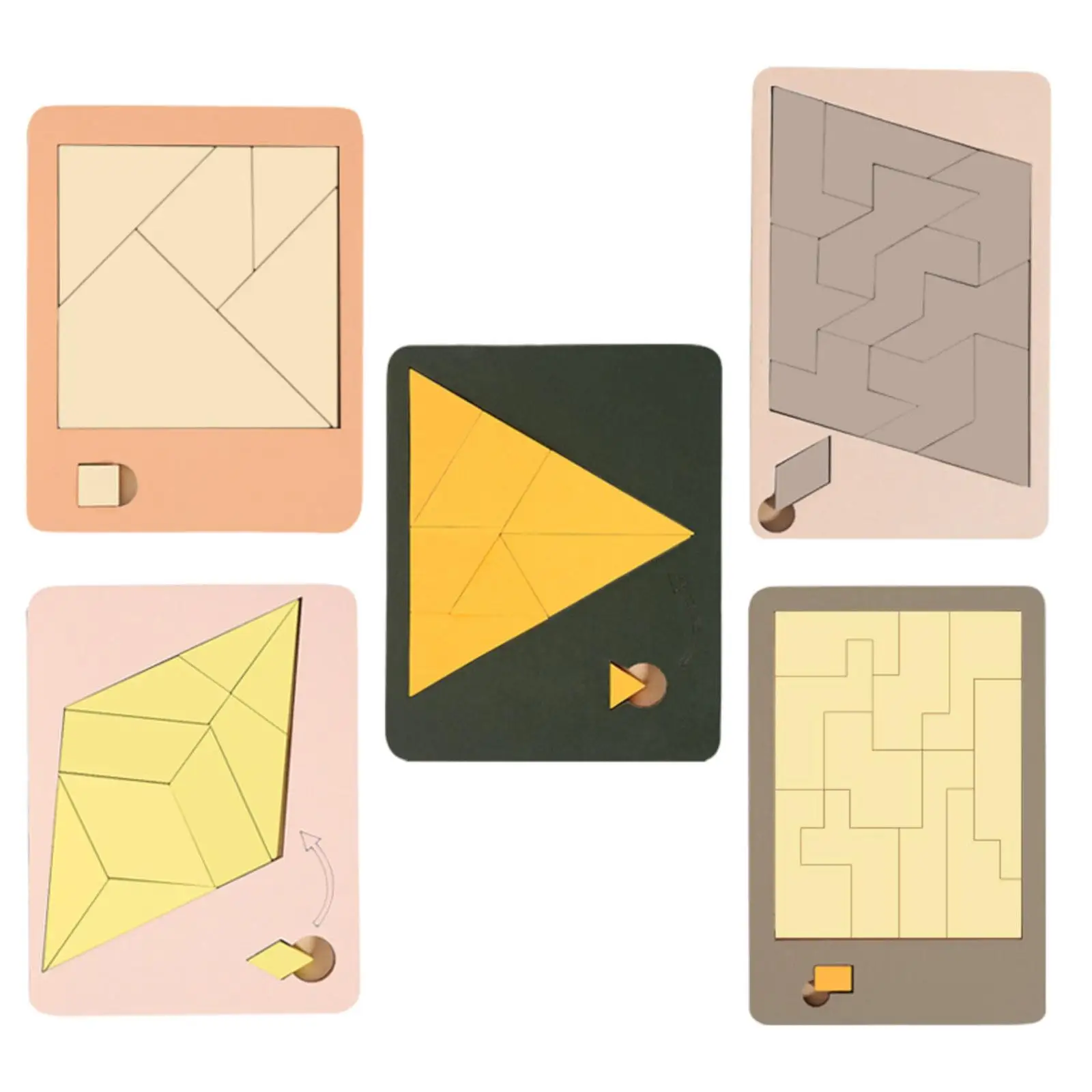 Головоломка Tangram, 5 шт., подарок на день рождения, Классическая Геометрическая головоломка для детей 4-8 лет, дошкольный детский сад
Головоломка Tangram, 5 шт., подарок на день рождения, Классическая Геометрическая головоломка для детей 4-8 лет, дошкольный детский сад