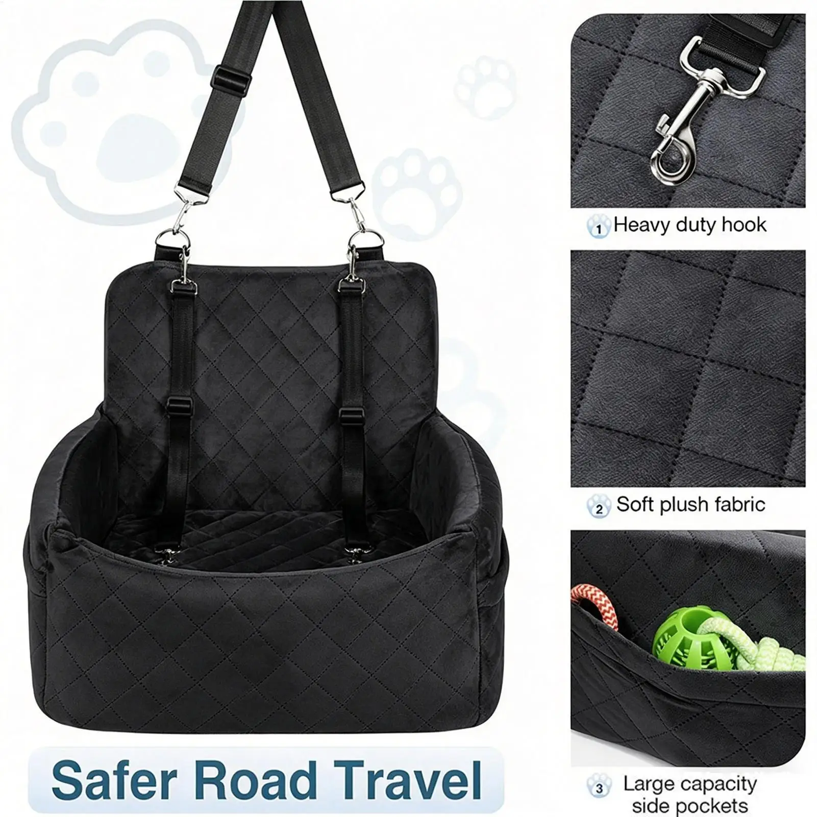 Car Seat For Dogs Scratch-Proof Animals Carrier Detachable Car Seat For Puppies For Truck Sedan Pickup RV Family Road Trip Daily
Car Seat For Dogs Scratch-Proof Animals Carrier Detachable Car Seat For Puppies For Truck Sedan Pickup RV Family Road Trip Daily