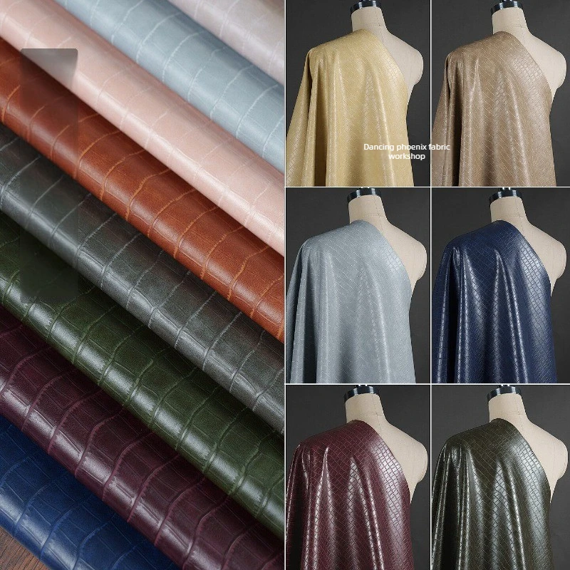 Smooth Alligator Pattern Faux Leather Fabric By Half A Meter for Clothing Jacket Skirt Dress Pants Bag Diy Sewing PU Cloth Soft
Smooth Alligator Pattern Faux Leather Fabric By Half A Meter for Clothing Jacket Skirt Dress Pants Bag Diy Sewing PU Cloth Soft