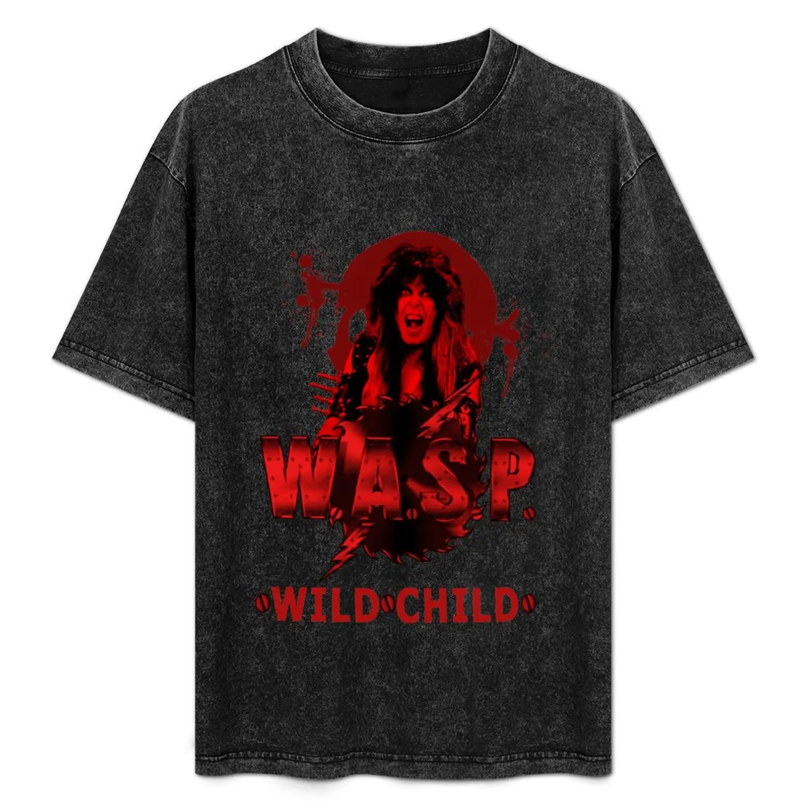 WASP-WILD CHILD SHIRT T-Shirt Basic Daily Outfit Short Sleeve Tee
WASP-WILD CHILD SHIRT T-Shirt Basic Daily Outfit Short Sleeve Tee