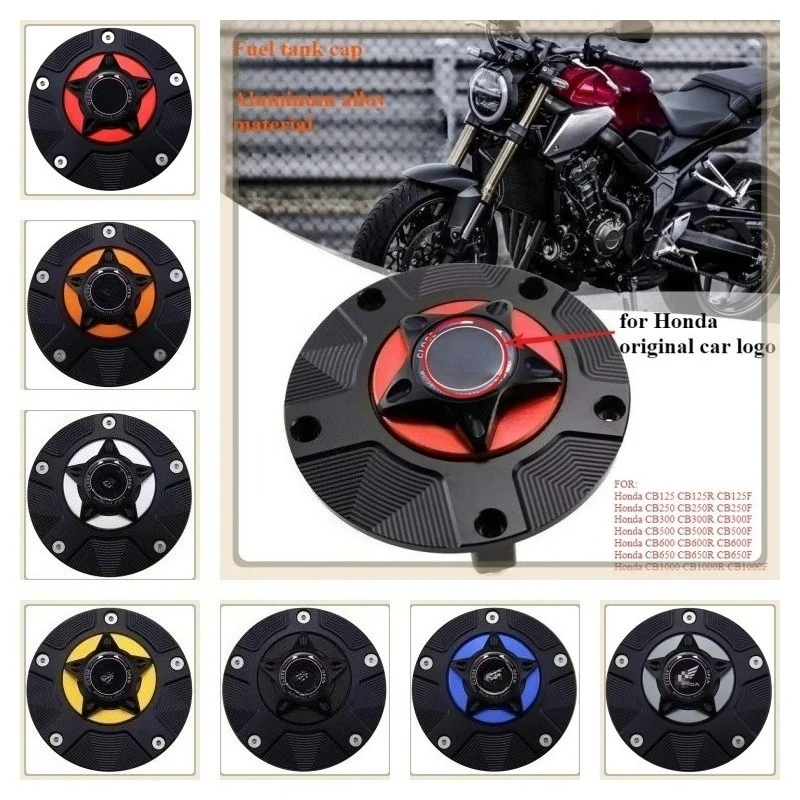 Motorcycle quick opening lightweight modified fuel tank cap Suitable for Honda CB125 CB250 CB300 CB500 CB600 CB650 CB1000 R F CB
Motorcycle quick opening lightweight modified fuel tank cap Suitable for Honda CB125 CB250 CB300 CB500 CB600 CB650 CB1000 R F CB