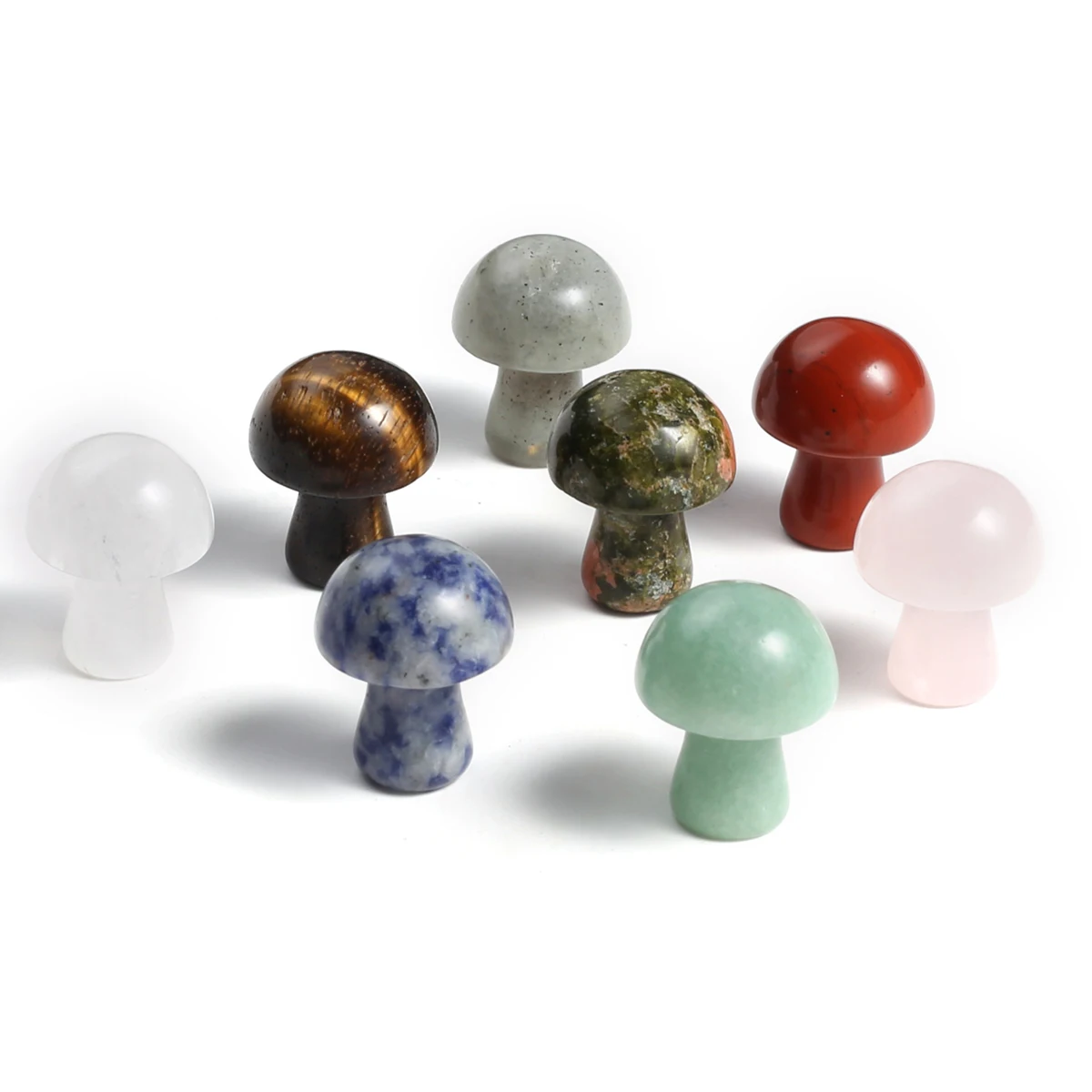 5pcs Random Color 15x20mm Mushroom Shape Natural Stone Without Holes Bead Ornament Crystals Quartz Beads for Jewelry Making DIY
5pcs Random Color 15x20mm Mushroom Shape Natural Stone Without Holes Bead Ornament Crystals Quartz Beads for Jewelry Making DIY