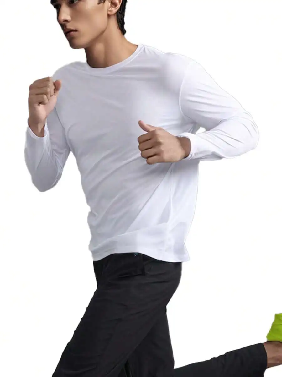 5pcs Mens Quick Dry Breathable Long Sleeve Round Neck Sports T-Shirt Gym Fitness Wear
5pcs Mens Quick Dry Breathable Long Sleeve Round Neck Sports T-Shirt Gym Fitness Wear