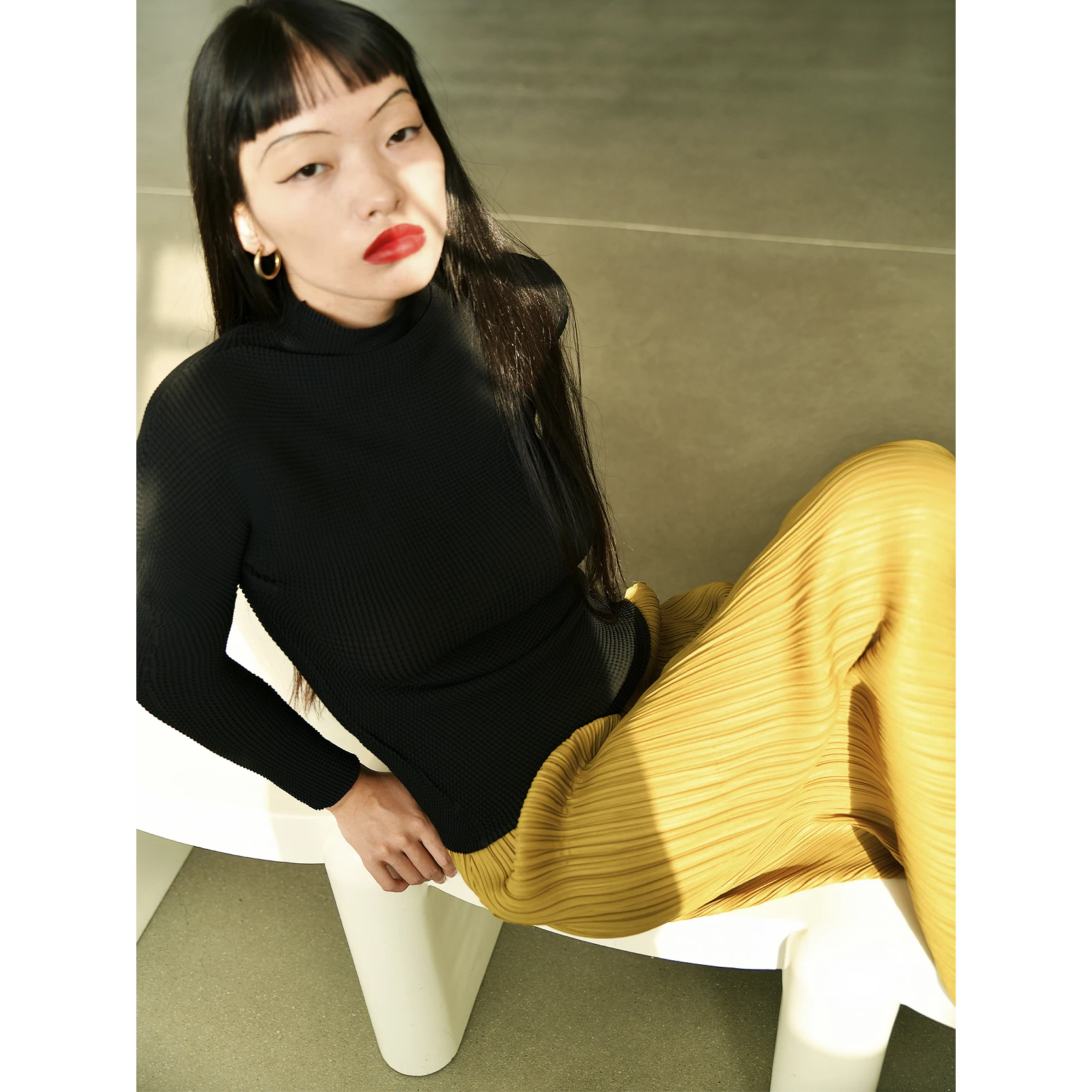 TLonely Marginal Man Pleated Midi Skirt High Waist A-Line Long Skirt Folded Pure Color Commute Sle Novel Polyester
TLonely Marginal Man Pleated Midi Skirt High Waist A-Line Long Skirt Folded Pure Color Commute Sle Novel Polyester