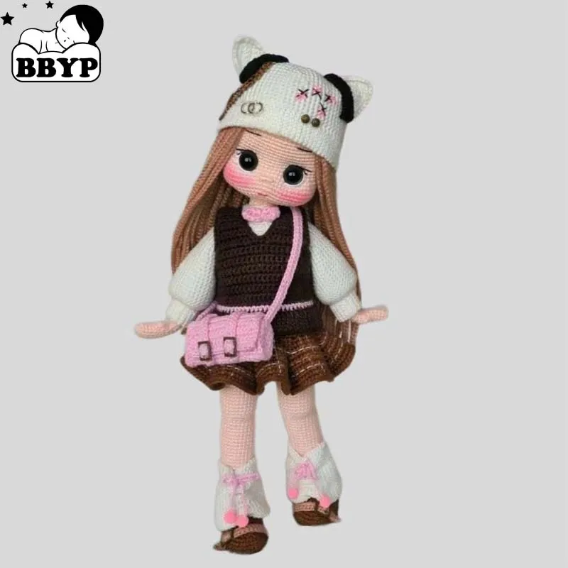 Handmade Knitting Doll Crochet Dolls EYLUL Crochet Dolls For Home Accessories Pattern Adult Craft Gift Ornaments
Handmade Knitting Doll Crochet Dolls EYLUL Crochet Dolls For Home Accessories Pattern Adult Craft Gift Ornaments