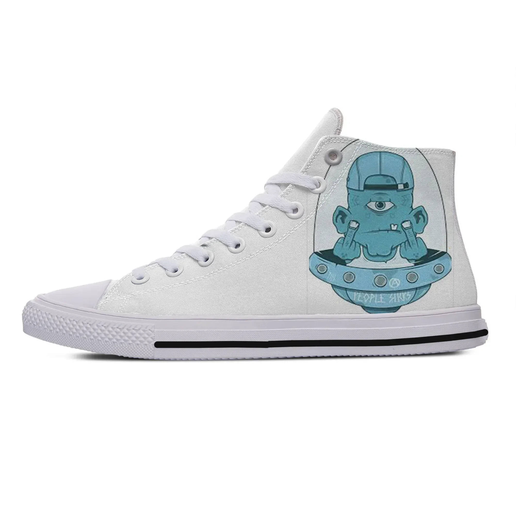Hot Cool Fashion Summer High New Sneakers Handiness Casual Shoes Cartoon Extra-terrestrial UFO High Help Classic Board Shoes
Hot Cool Fashion Summer High New Sneakers Handiness Casual Shoes Cartoon Extra-terrestrial UFO High Help Classic Board Shoes