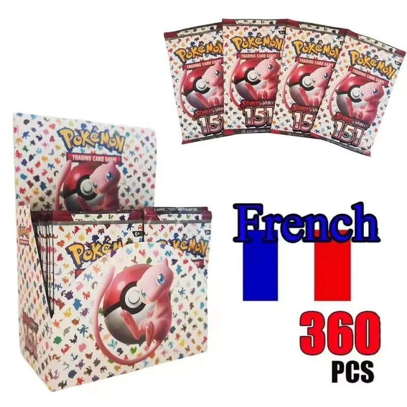 360 шт. французский Pokémon TCG: Ecarlet & Violet Etsncelles Astral Radiance Obsidian Flames Booster Box Карты Pokemon, 36 упаковок в коробке!!
360 шт. французский Pokémon TCG: Ecarlet & Violet Etsncelles Astral Radiance Obsidian Flames Booster Box Карты Pokemon, 36 упаковок в коробке!!