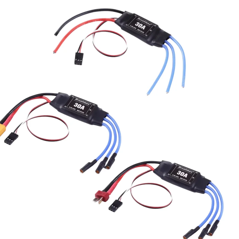 XXD upgrade brushless 30A ESC 2-4S electronic speed regulation 5V 2A BEC, suitable for Rc multi rotor aircraft
XXD upgrade brushless 30A ESC 2-4S electronic speed regulation 5V 2A BEC, suitable for Rc multi rotor aircraft