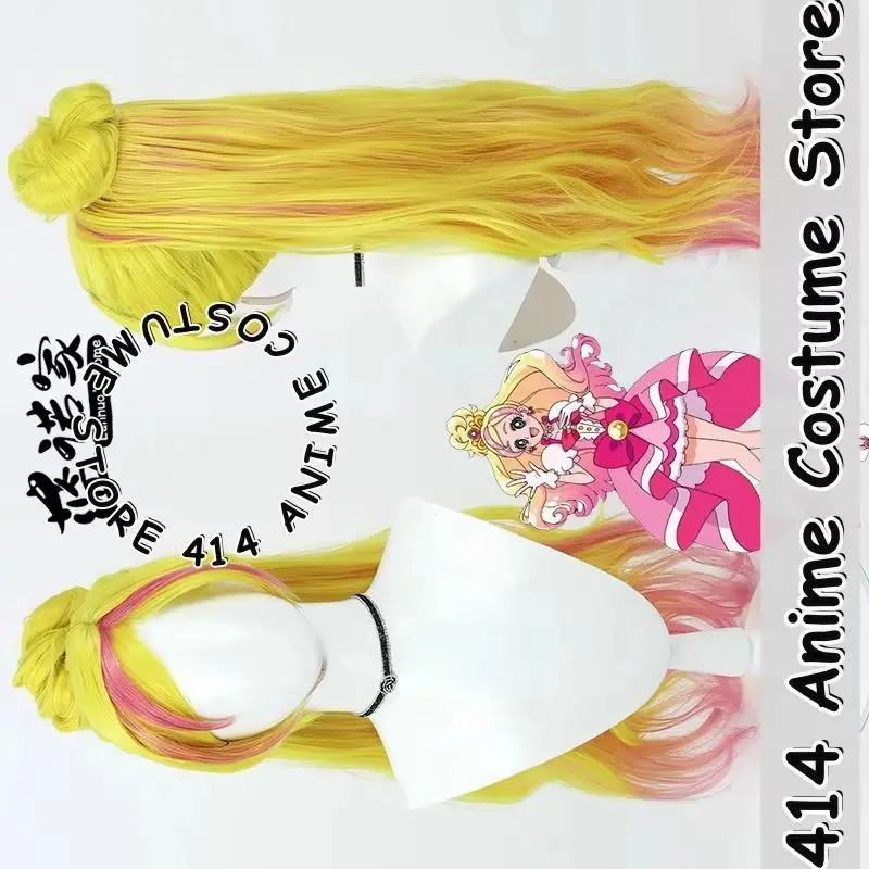 Game & Anime Haruno Haruka Cosplay Wig Go! Princess Precure Dual-gradient Clip-in Ponytail Heat-Resistant Fiber Synthetic Hair
Game & Anime Haruno Haruka Cosplay Wig Go! Princess Precure Dual-gradient Clip-in Ponytail Heat-Resistant Fiber Synthetic Hair