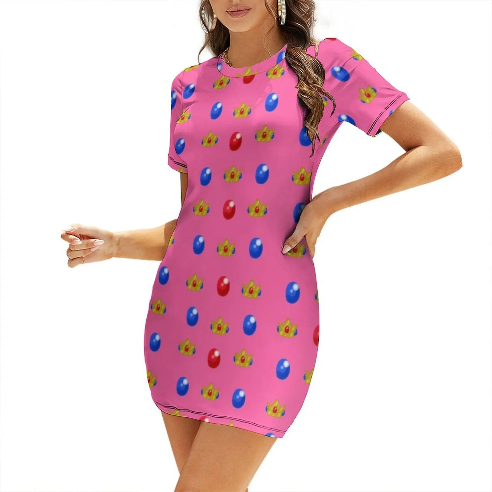 Peachy Princess Pattern Short Sleeved Dress elegant party dress for women 2025 cocktail dresses birthday dresses for women Dress
Peachy Princess Pattern Short Sleeved Dress elegant party dress for women 2025 cocktail dresses birthday dresses for women Dress