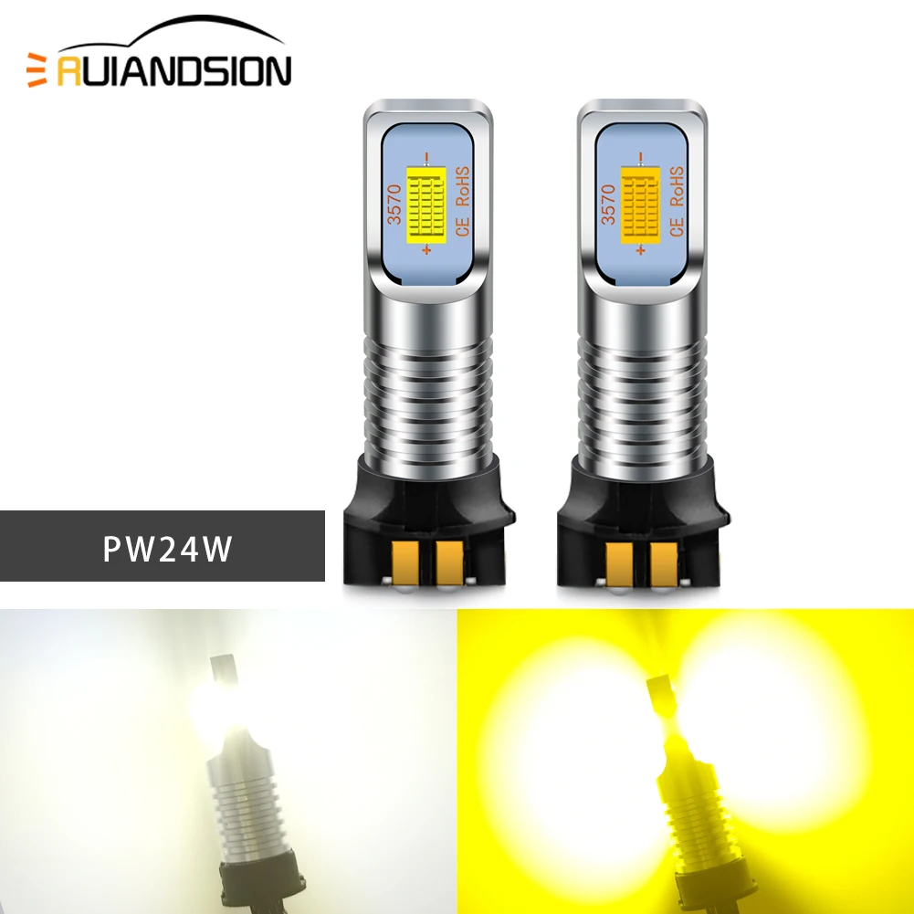 Ruiandsion 2-SMD PW24W PWY24W Canbus Янтарно-белые светодиодные лампы для указателей поворота дневных DRL 12 В 24 В неполярные
Ruiandsion 2-SMD PW24W PWY24W Canbus Янтарно-белые светодиодные лампы для указателей поворота дневных DRL 12 В 24 В неполярные