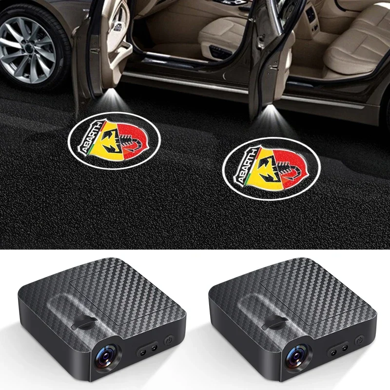 1/2PcsCar Welcome Light Led Door Light Projector Logo Wireless Night Lamp For Abbas Abarth Punto 124/125/500 Ducato Accessories
1/2PcsCar Welcome Light Led Door Light Projector Logo Wireless Night Lamp For Abbas Abarth Punto 124/125/500 Ducato Accessories
