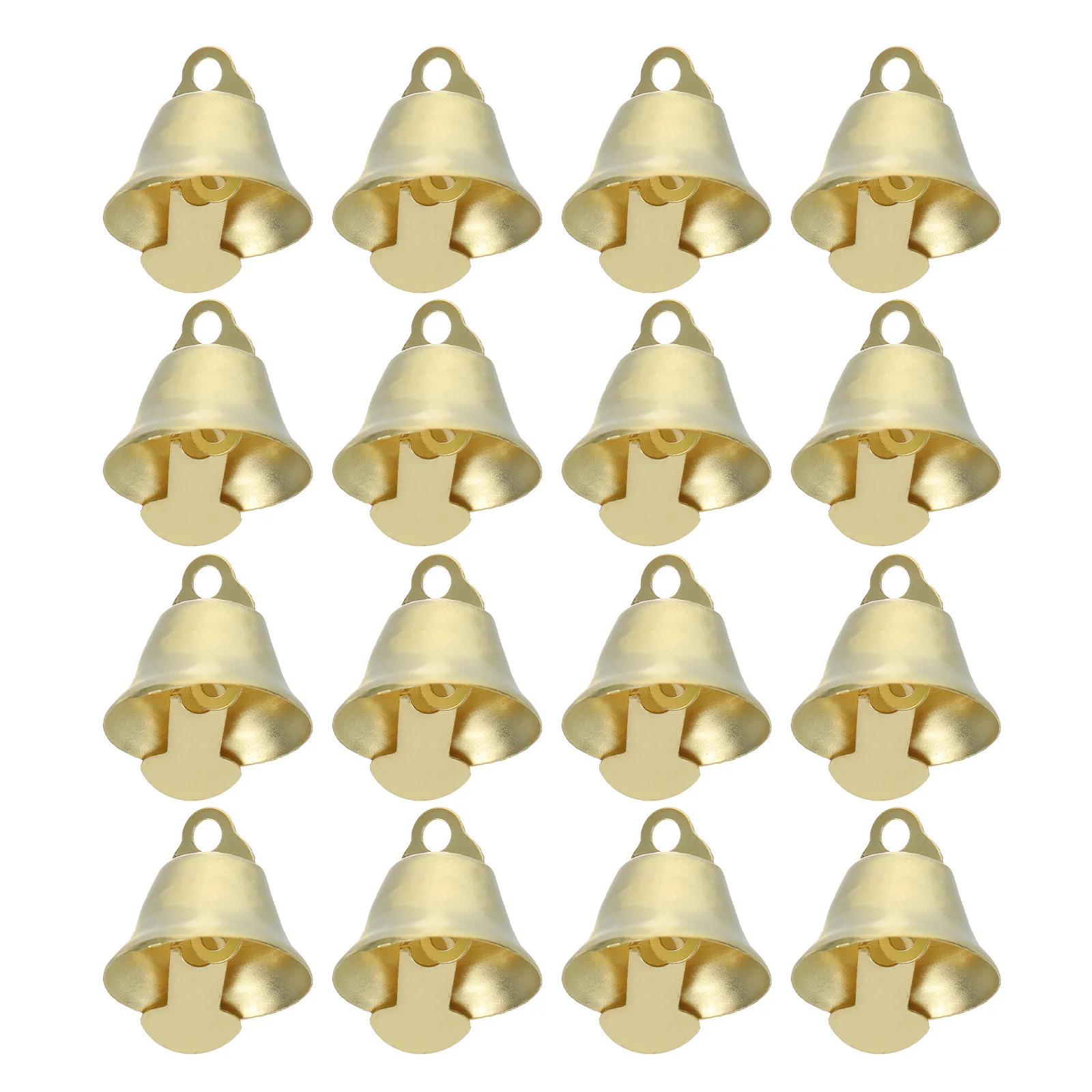 72Pcs Creative Open-Mouth Mini Bells Golden Metal Jingle Bells for DIY Wind Chimes Craft Projects Christmas Tree Ornaments Decor
72Pcs Creative Open-Mouth Mini Bells Golden Metal Jingle Bells for DIY Wind Chimes Craft Projects Christmas Tree Ornaments Decor