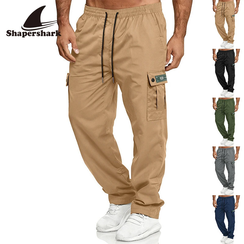 Men's Work Pants Large Pockets Drawstring Waistband Comfortable Outdoor Wear Solid Color Straight-Leg Work Pants for Daily Use
Men's Work Pants Large Pockets Drawstring Waistband Comfortable Outdoor Wear Solid Color Straight-Leg Work Pants for Daily Use