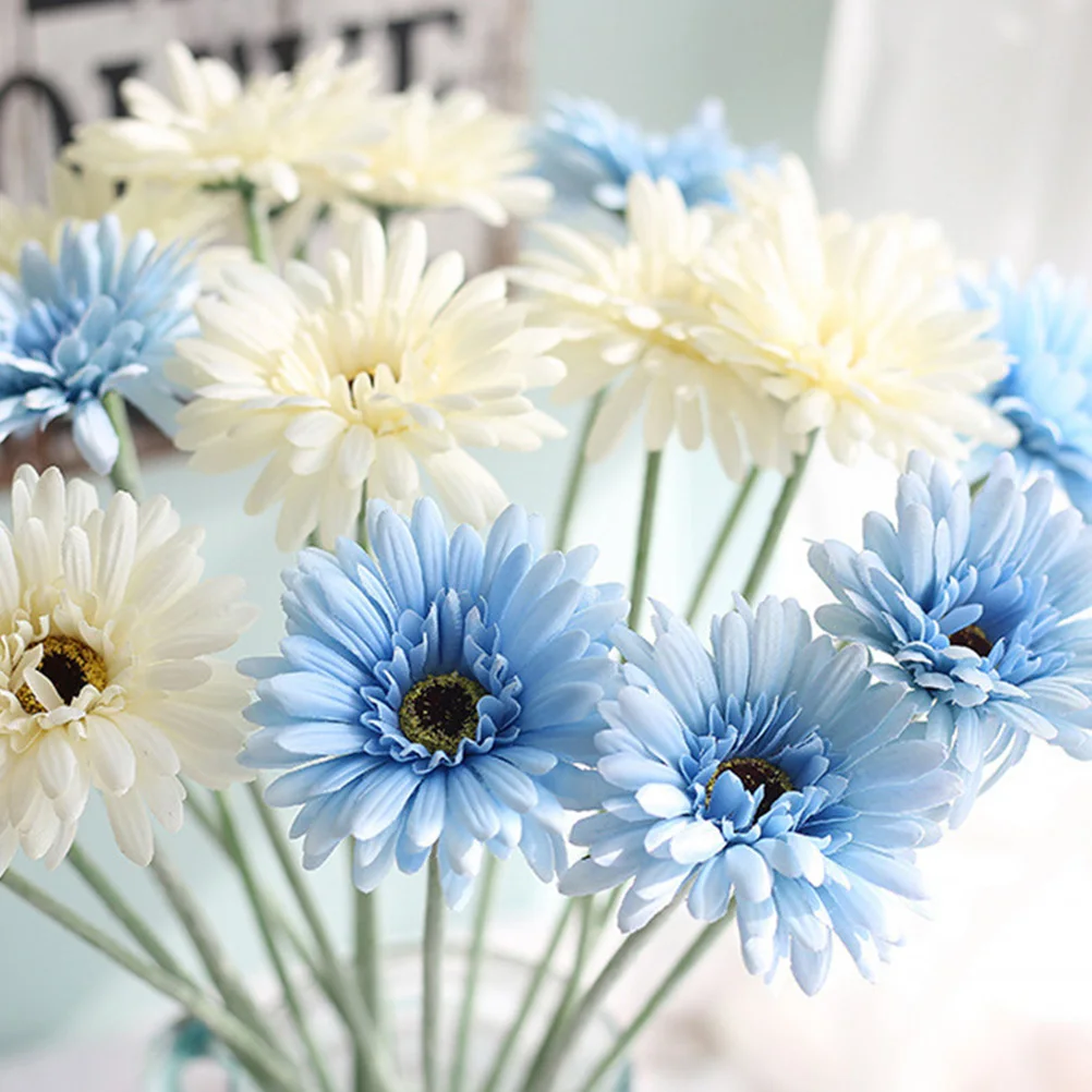 10pcs Simulated Flower Imitation African Daisy European Style Fake Bouquet Artificial Wedding Decoration Uv Resistant Flocking
10pcs Simulated Flower Imitation African Daisy European Style Fake Bouquet Artificial Wedding Decoration Uv Resistant Flocking