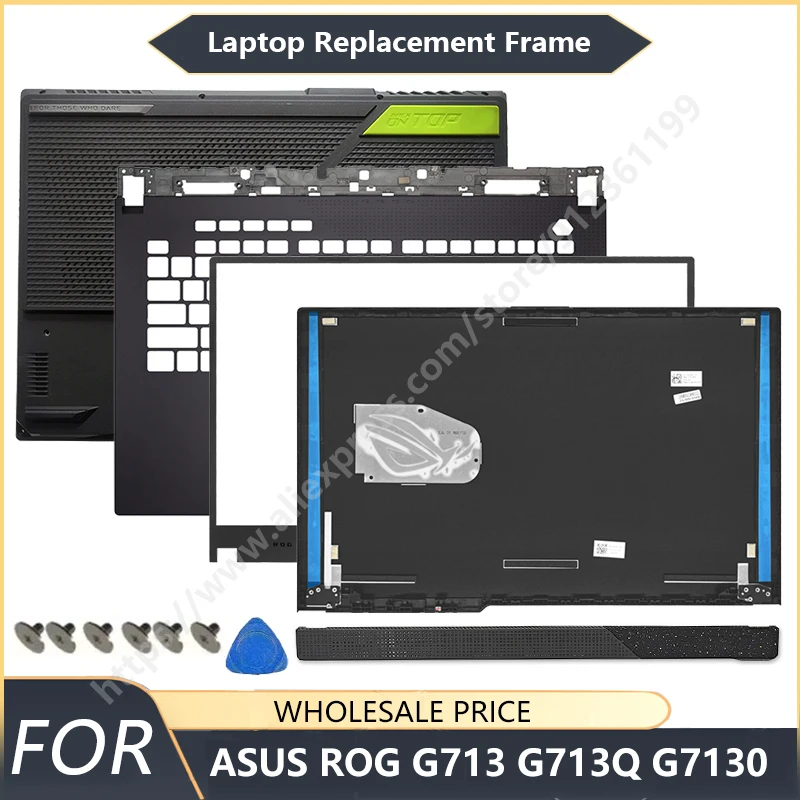 NEW For ASUS ROG G713 G713Q G7130 Laptop LCD Back Cover Front Bezel Palmrest Bottom Case Laptop Frames
NEW For ASUS ROG G713 G713Q G7130 Laptop LCD Back Cover Front Bezel Palmrest Bottom Case Laptop Frames
