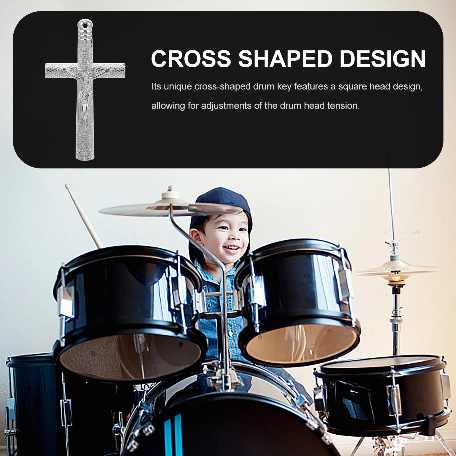 Cross Drum Key Metal Wrench for Drum Head Tuning Military Jazz Snare Drums Drums Tuning Tool Accessory Instrument Parts
Cross Drum Key Metal Wrench for Drum Head Tuning Military Jazz Snare Drums Drums Tuning Tool Accessory Instrument Parts