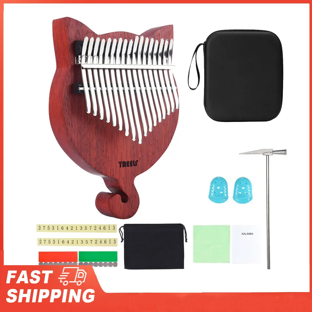 TF-17CAT 17-клавишная калимба из цельного дерева, большой палец для фортепиано, палец для фортепиано со шкалой, наклейка, тюнинговый молоток, ткань для чистки пальцев
TF-17CAT 17-клавишная калимба из цельного дерева, большой палец для фортепиано, палец для фортепиано со шкалой, наклейка, тюнинговый молоток, ткань для чистки пальцев