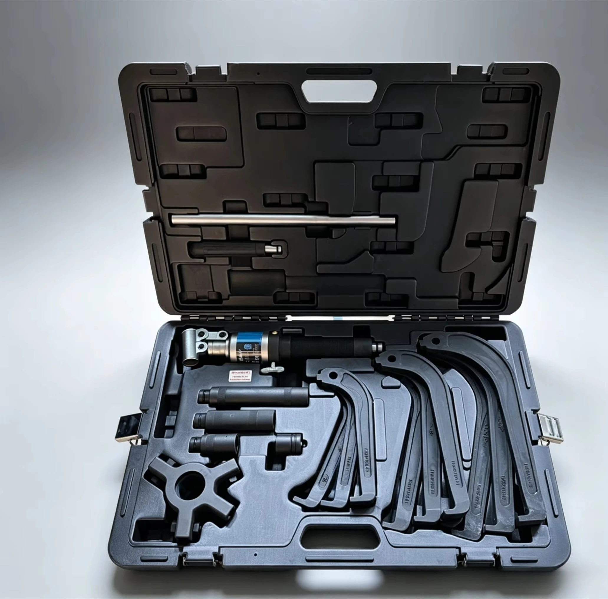 SKF Professional Repair Tool Kit TMHP10E. Hydraulic Claw Puller for Asphalt Construction Machine
SKF Professional Repair Tool Kit TMHP10E. Hydraulic Claw Puller for Asphalt Construction Machine