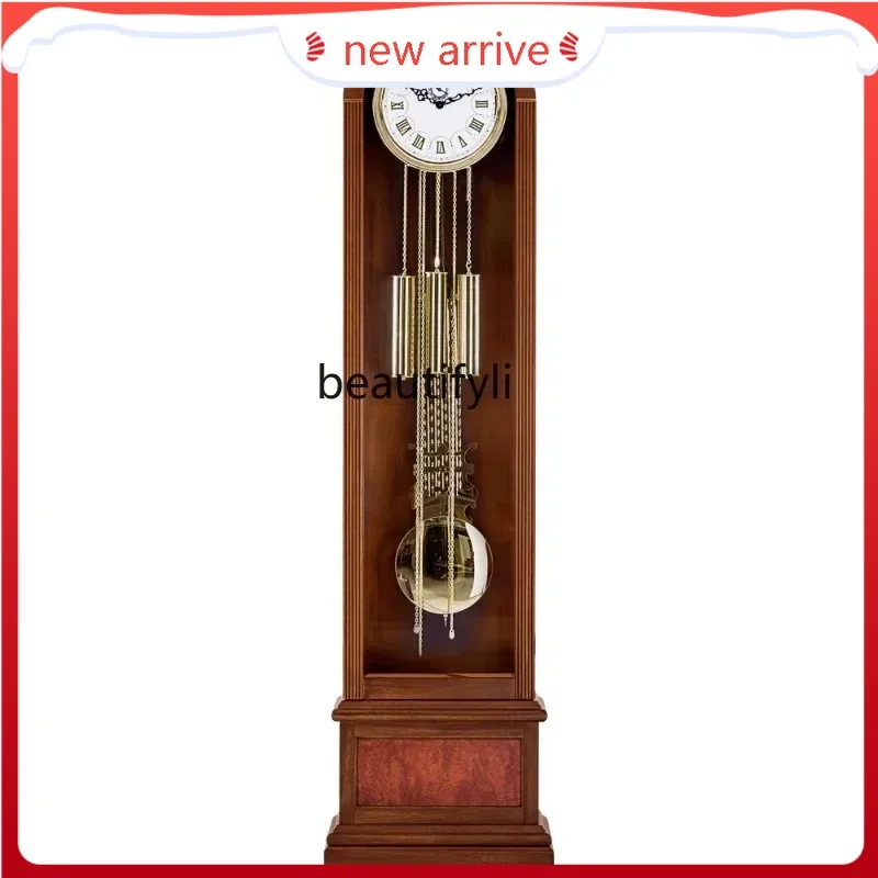 F132European-Style Living Room Floor Clock Hermle Movement Vertical Clock Simple Mechanical Floor Clock Hg268
F132European-Style Living Room Floor Clock Hermle Movement Vertical Clock Simple Mechanical Floor Clock Hg268