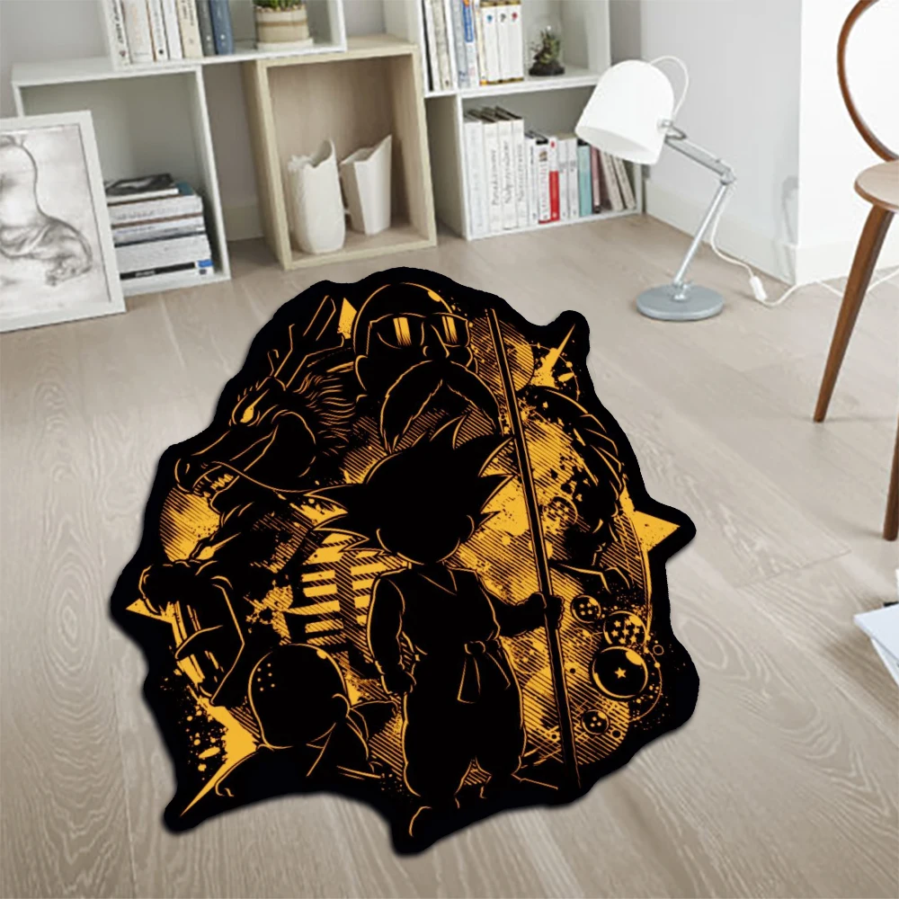 Irregular Rugs Anime Dragon Ball Z Kid Goku Custom Rug Handmade Carpet Area Rug for Home Decor
Irregular Rugs Anime Dragon Ball Z Kid Goku Custom Rug Handmade Carpet Area Rug for Home Decor