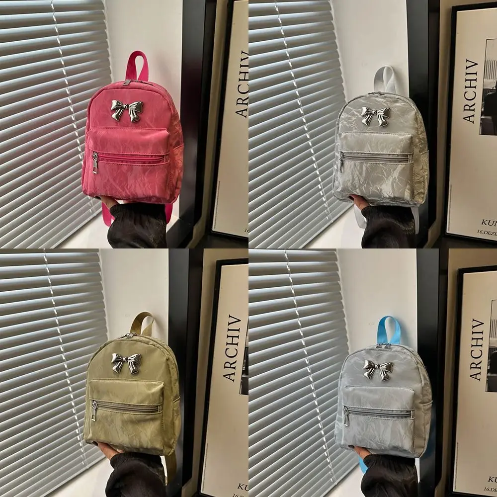Fashion Cute Bow Women's Backpacks Large Capacity PU Leather Mini Backpack Polyester Satchel Bags
Fashion Cute Bow Women's Backpacks Large Capacity PU Leather Mini Backpack Polyester Satchel Bags