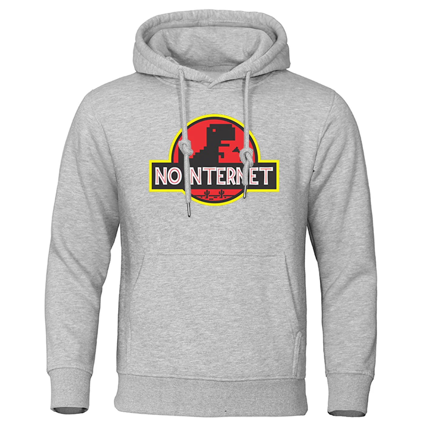 2025 Spring Autumn No Internet Solid Color Loose Hoodies Men Cartoon Dinosaur Jurassic Offline Park Trendy Sport Hooded Pullover
2025 Spring Autumn No Internet Solid Color Loose Hoodies Men Cartoon Dinosaur Jurassic Offline Park Trendy Sport Hooded Pullover