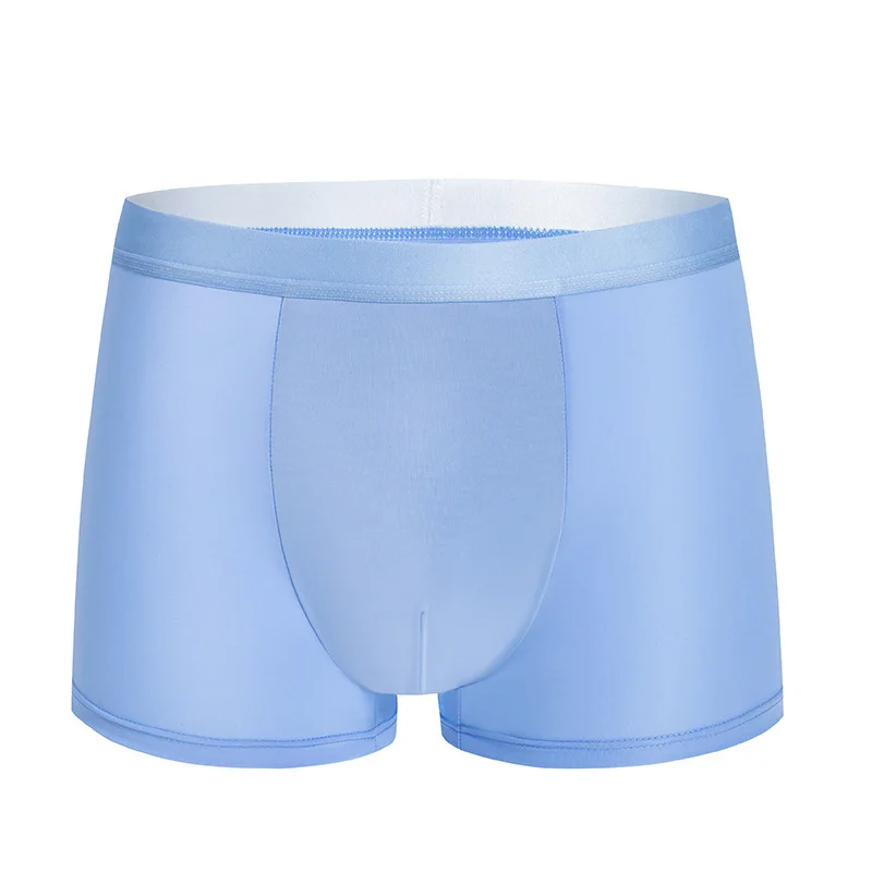 Summer Men's Ice Silk Seamless Panties Breathable Underwear Men's Shorts Boxer Pants Underpants Sexy Sports Comfort Male Boxers
Summer Men's Ice Silk Seamless Panties Breathable Underwear Men's Shorts Boxer Pants Underpants Sexy Sports Comfort Male Boxers
