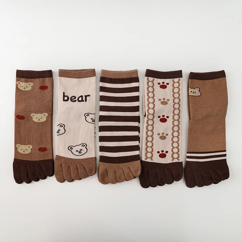 Cotton Five Finger Socks Ladies Yoga Toe Socks Four Seasons Cartoon Women Socks Set
Cotton Five Finger Socks Ladies Yoga Toe Socks Four Seasons Cartoon Women Socks Set