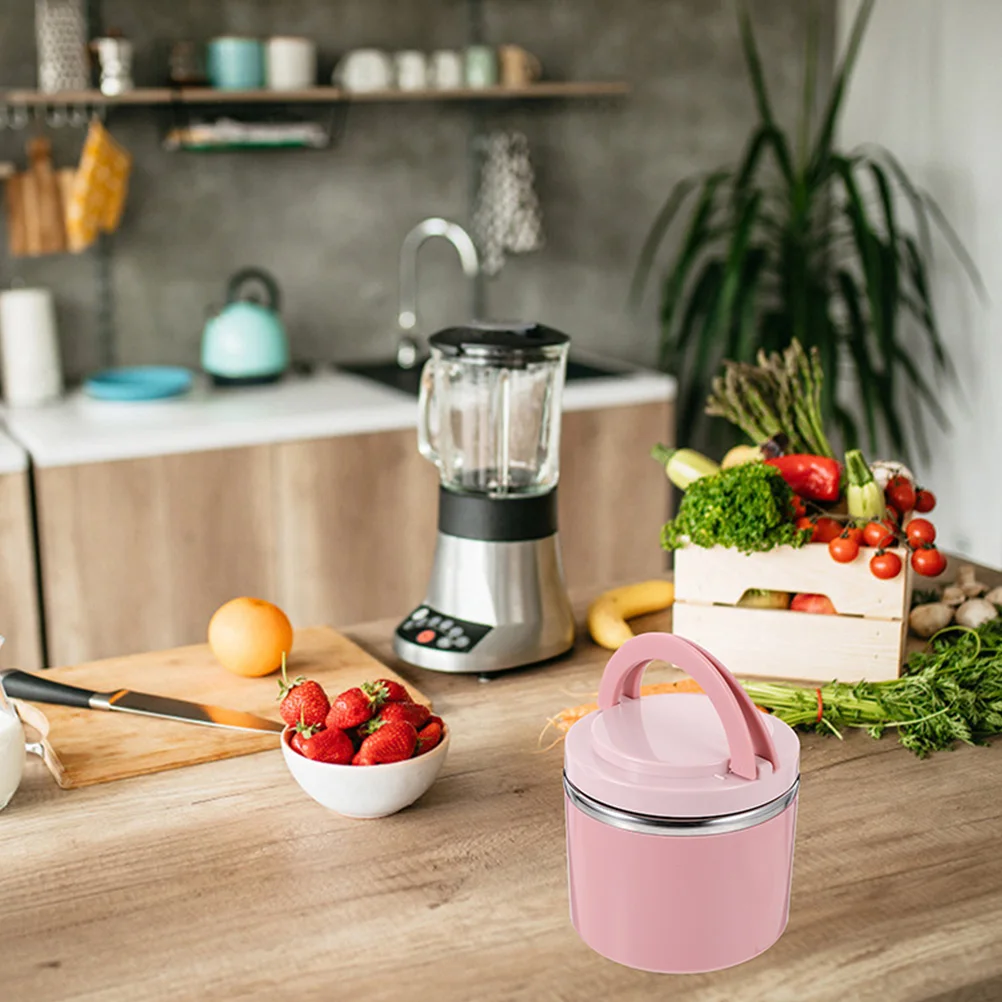 Breakfast Cup 3 Layers Pink 630ml Stainless Steel Insulated Soup Cups Thermal Leakproof Porridge Container Portable Travel Food
Breakfast Cup 3 Layers Pink 630ml Stainless Steel Insulated Soup Cups Thermal Leakproof Porridge Container Portable Travel Food