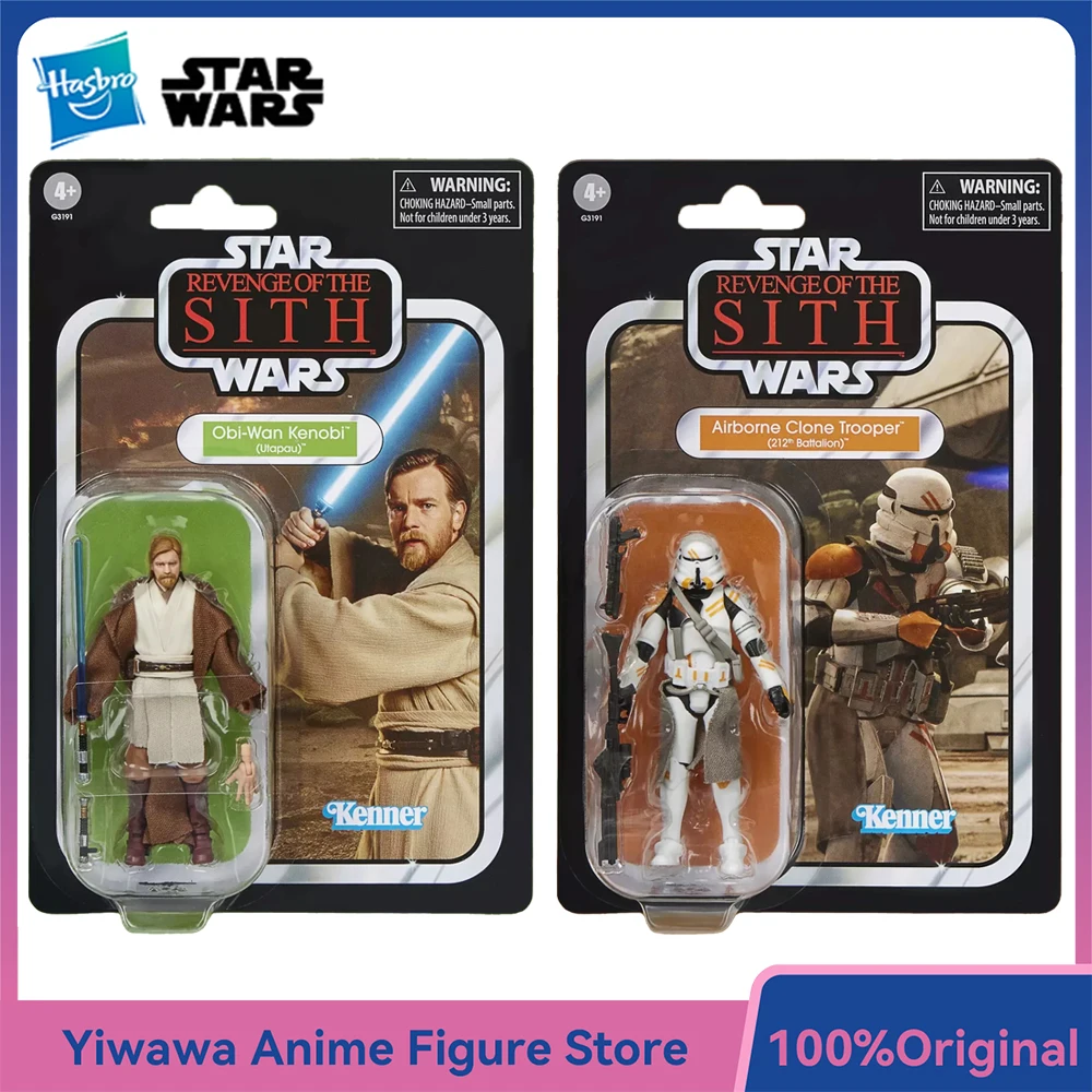 Оригинальный новый набор Hasbro STAR WARS The Vintage Collection: Оби-Ван Кеноби и солдат-клон, 2 фигурки, 3,75 дюйма, коллекционные модели игрушек
Оригинальный новый набор Hasbro STAR WARS The Vintage Collection: Оби-Ван Кеноби и солдат-клон, 2 фигурки, 3,75 дюйма, коллекционные модели игрушек