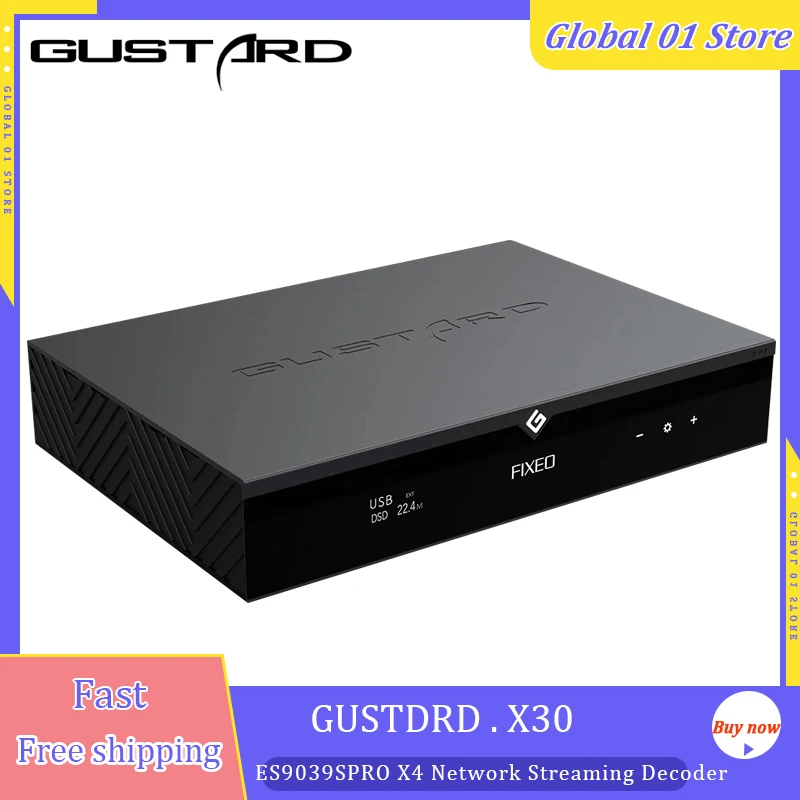 GUSTARD DAC-X30 Bridge Декодер для потоковой передачи сети ESS9039SPRO X 4 DAC поддержка ROON Airplay UPnP NAA предусилитель
GUSTARD DAC-X30 Bridge Декодер для потоковой передачи сети ESS9039SPRO X 4 DAC поддержка ROON Airplay UPnP NAA предусилитель