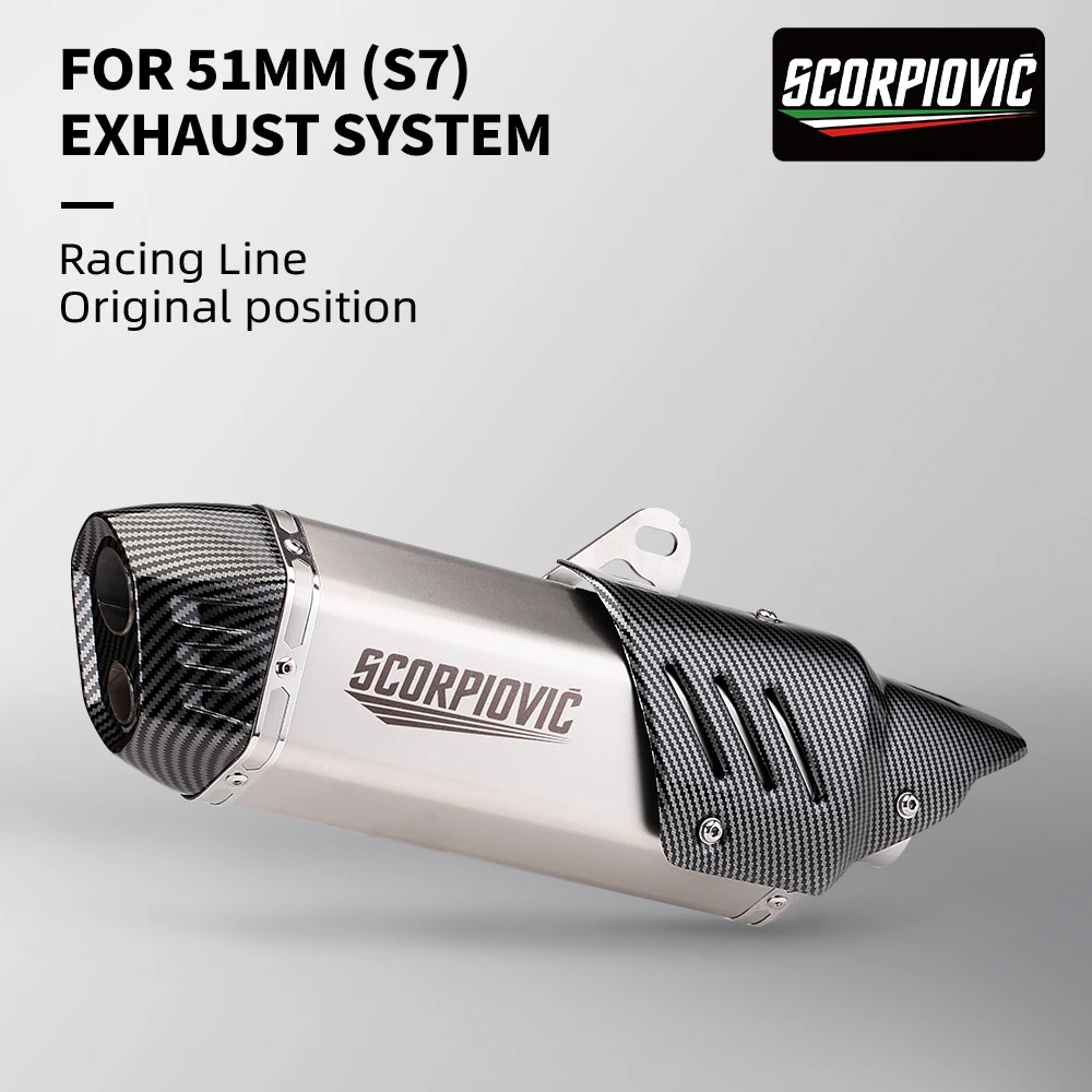 Universal Escape Moto Motorcross Exhaust Motorcycle Pipe Muffler Bicycle For CBR650F CBR300 Z250 Z400 Z900 Z800 R3 R6
Universal Escape Moto Motorcross Exhaust Motorcycle Pipe Muffler Bicycle For CBR650F CBR300 Z250 Z400 Z900 Z800 R3 R6