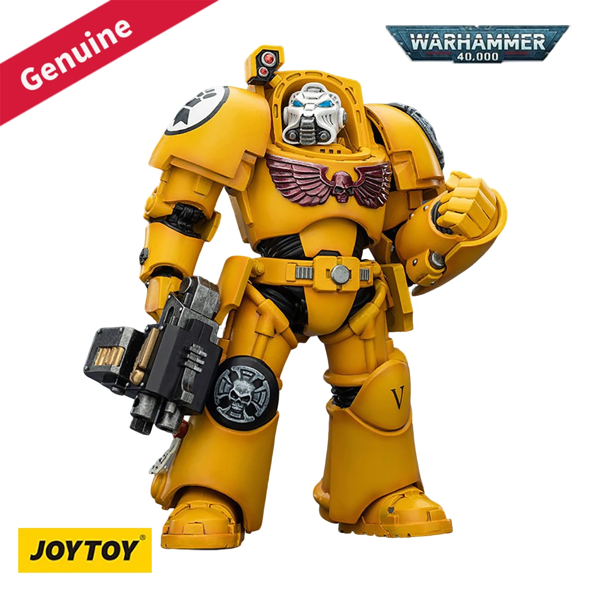 Original Genuine JOYTOY Action/Dolls Warhammer 40000 Imperial Fists Terminator 2 with Power Fist and Storm Bolter Game Figure
Original Genuine JOYTOY Action/Dolls Warhammer 40000 Imperial Fists Terminator 2 with Power Fist and Storm Bolter Game Figure