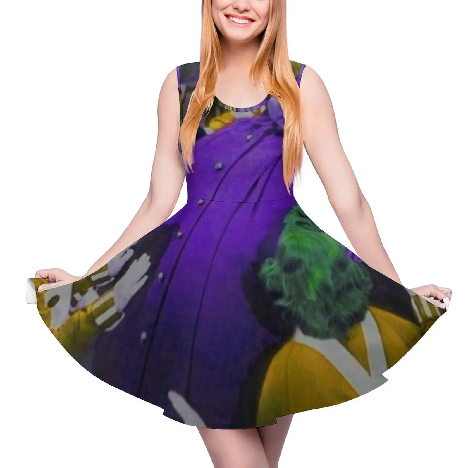 Charlie & The Chocolate Factory Violets Blueberry Sleeveless Dress summer woman dress 2024 woman dress
Charlie & The Chocolate Factory Violets Blueberry Sleeveless Dress summer woman dress 2024 woman dress