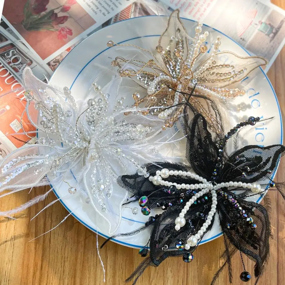 Feather Pearl 3D Organza Flower Patch Twisted Wire Crystal Flower Studded Patch Hand-made Handmade DIY Sewing Decals
Feather Pearl 3D Organza Flower Patch Twisted Wire Crystal Flower Studded Patch Hand-made Handmade DIY Sewing Decals