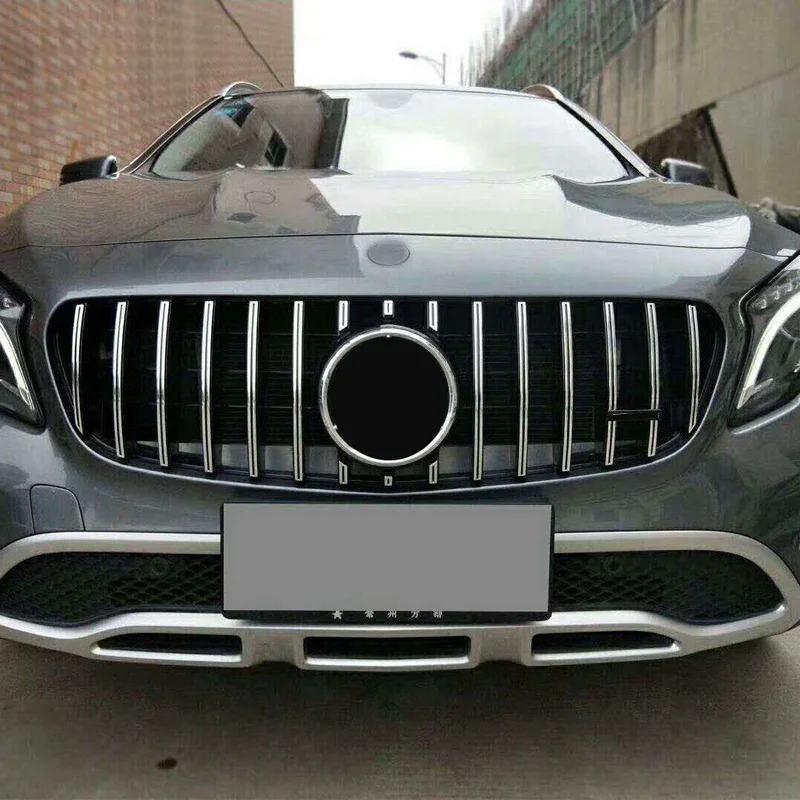 GT-R Style Automobile modification vertical bar Car exterior bumper decoration ABS Black Grille Fit For BENZ X156 GLA200 220 260
GT-R Style Automobile modification vertical bar Car exterior bumper decoration ABS Black Grille Fit For BENZ X156 GLA200 220 260