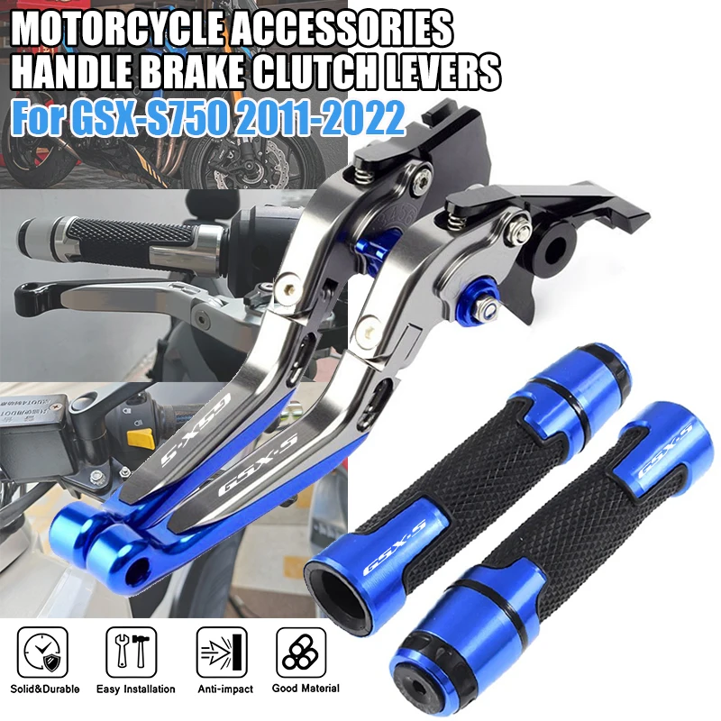 For GSX-S750 GSXS GSX S GSX-S 750 2011-2022 Motorcycle Brake Clutch Levers 7/8"22MM Handlebar Grips Handle Bar Grip Ends
For GSX-S750 GSXS GSX S GSX-S 750 2011-2022 Motorcycle Brake Clutch Levers 7/8"22MM Handlebar Grips Handle Bar Grip Ends