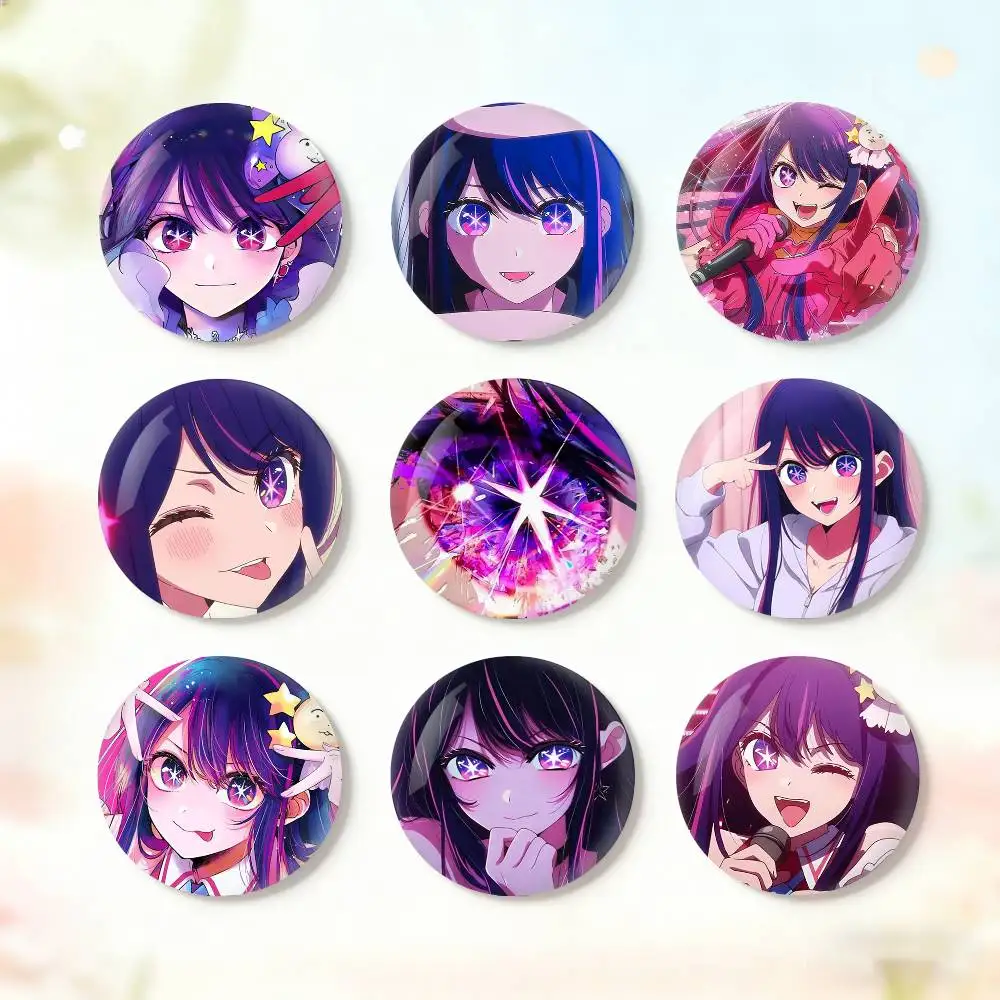 Ai H-Hoshino O-Oshi No Ko Anime Badge Tinplate Soft Button Pin Brooch Metal Badge Custom Jewelry Accessories Hat Bag Lapel
Ai H-Hoshino O-Oshi No Ko Anime Badge Tinplate Soft Button Pin Brooch Metal Badge Custom Jewelry Accessories Hat Bag Lapel