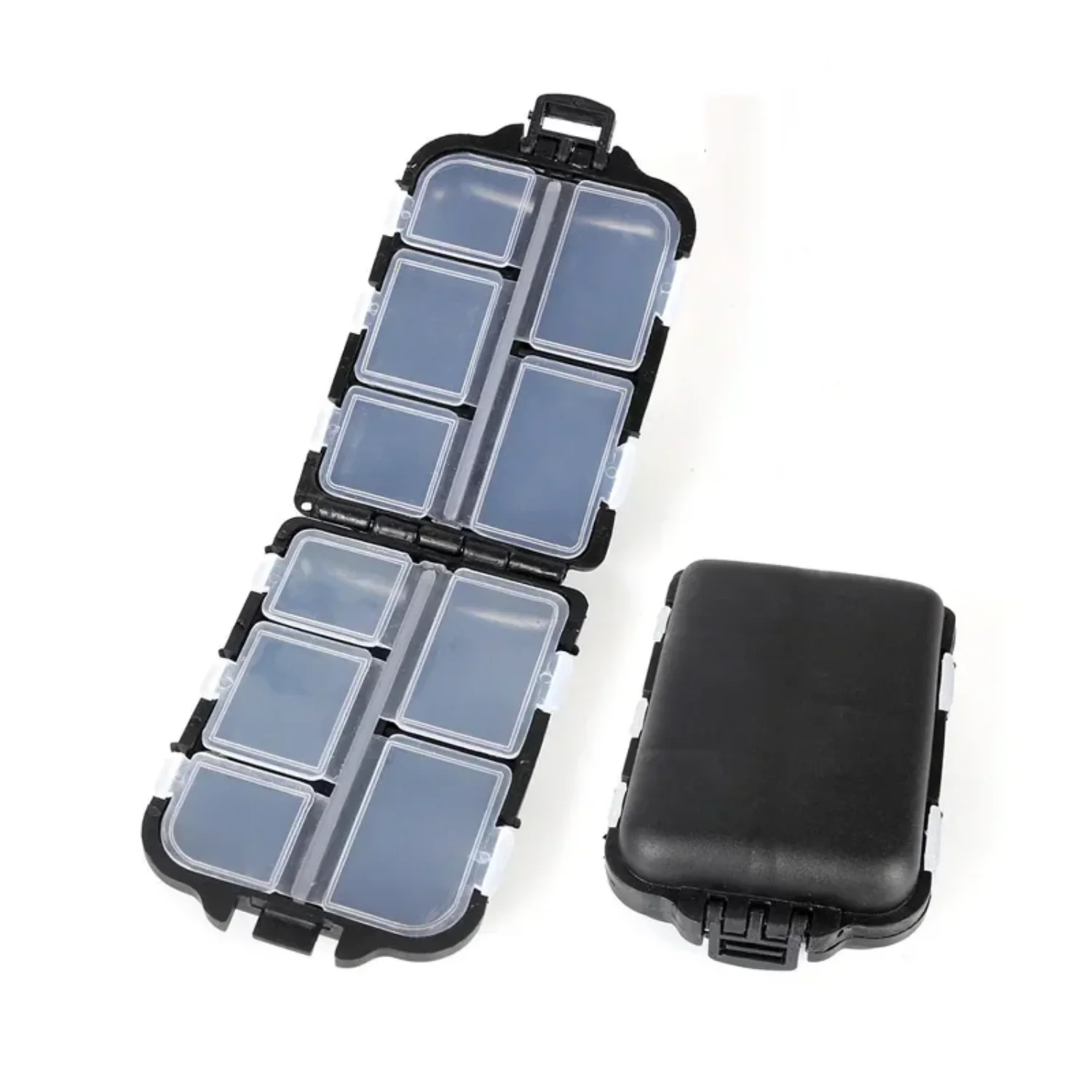 10 Compartment Mini Case Flying Fishing Tackle Box Fishing Spoon Hook Bait square Box Fishing Accessories Rod stand Bfs Angeln
10 Compartment Mini Case Flying Fishing Tackle Box Fishing Spoon Hook Bait square Box Fishing Accessories Rod stand Bfs Angeln