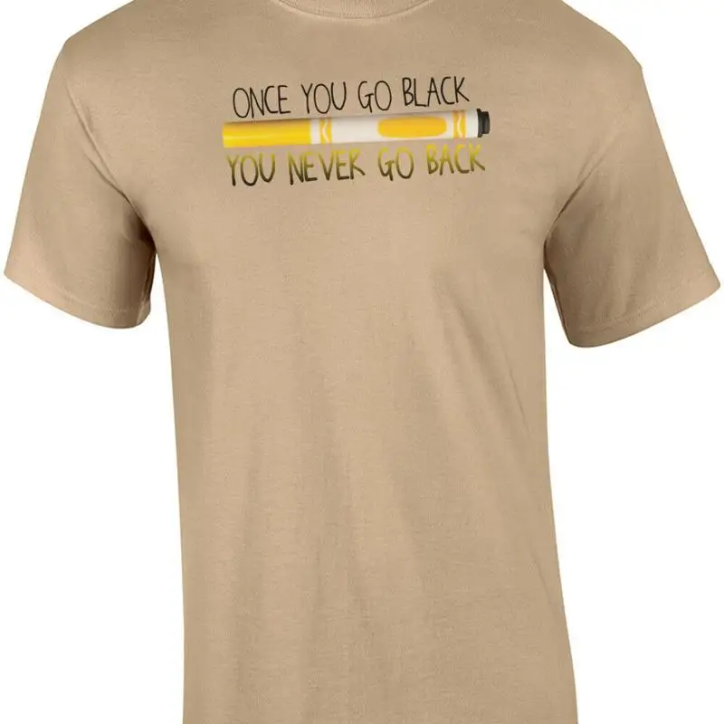 Черная забавная футболка Once You Go, You Never Go Back
Черная забавная футболка Once You Go, You Never Go Back