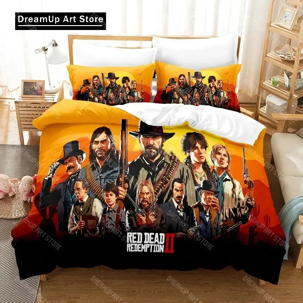 3D Print Game Red Dead Redemption Bedding Set Boys Girls Twin Queen Full Size Duvet Cover Pillowcase Bed Adult Bedroom
3D Print Game Red Dead Redemption Bedding Set Boys Girls Twin Queen Full Size Duvet Cover Pillowcase Bed Adult Bedroom