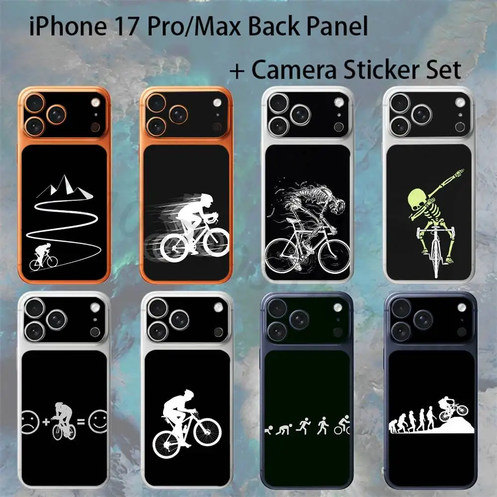 Road Bike Cyclist Cycling For iPhone 17Pro/ProMax Battry Back Cover with Camera Decal Skin Rear Protective Sticker Film
Road Bike Cyclist Cycling For iPhone 17Pro/ProMax Battry Back Cover with Camera Decal Skin Rear Protective Sticker Film