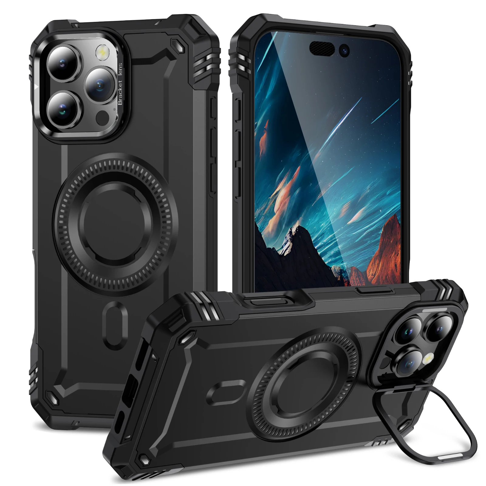 HARUINO for iPhone 16 Pro Max Case Thickened Anti Drop Contact Lens Bracket iPhone 15 14PRO Magnetic Charging Phone Case
HARUINO for iPhone 16 Pro Max Case Thickened Anti Drop Contact Lens Bracket iPhone 15 14PRO Magnetic Charging Phone Case