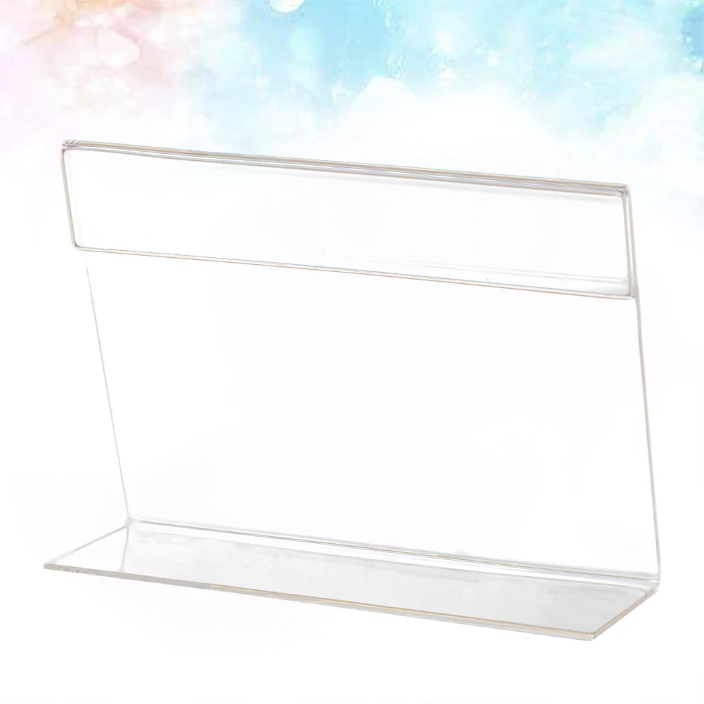 20pcs 6x4cm Acrylic Shelf Label Holder Tags Holder Premium Acrylic Transparent Label Stand (Transparent)
20pcs 6x4cm Acrylic Shelf Label Holder Tags Holder Premium Acrylic Transparent Label Stand (Transparent)