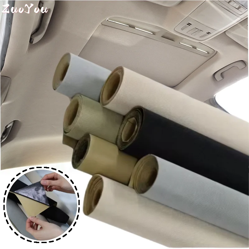 200×145CM Self Adhesive Car Headliner Mesh Fabric Repair Upholstery Material Car Roof Easy Renovation DIY Car Interior Stickers
200×145CM Self Adhesive Car Headliner Mesh Fabric Repair Upholstery Material Car Roof Easy Renovation DIY Car Interior Stickers