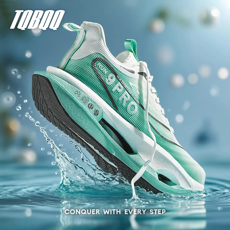 Marathon RAVR ROAD 9PRO Racing Running Shoes for Men Women with Carbon Plate Lightweight Cushioning Athletic Nonskid Sneakers
Marathon RAVR ROAD 9PRO Racing Running Shoes for Men Women with Carbon Plate Lightweight Cushioning Athletic Nonskid Sneakers
