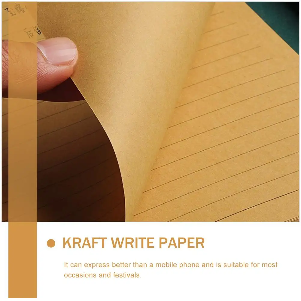 100 Sheets Writing Paper Stationery Deep Khaki A5 Letter Supplies Smooth Writing Experience
100 Sheets Writing Paper Stationery Deep Khaki A5 Letter Supplies Smooth Writing Experience