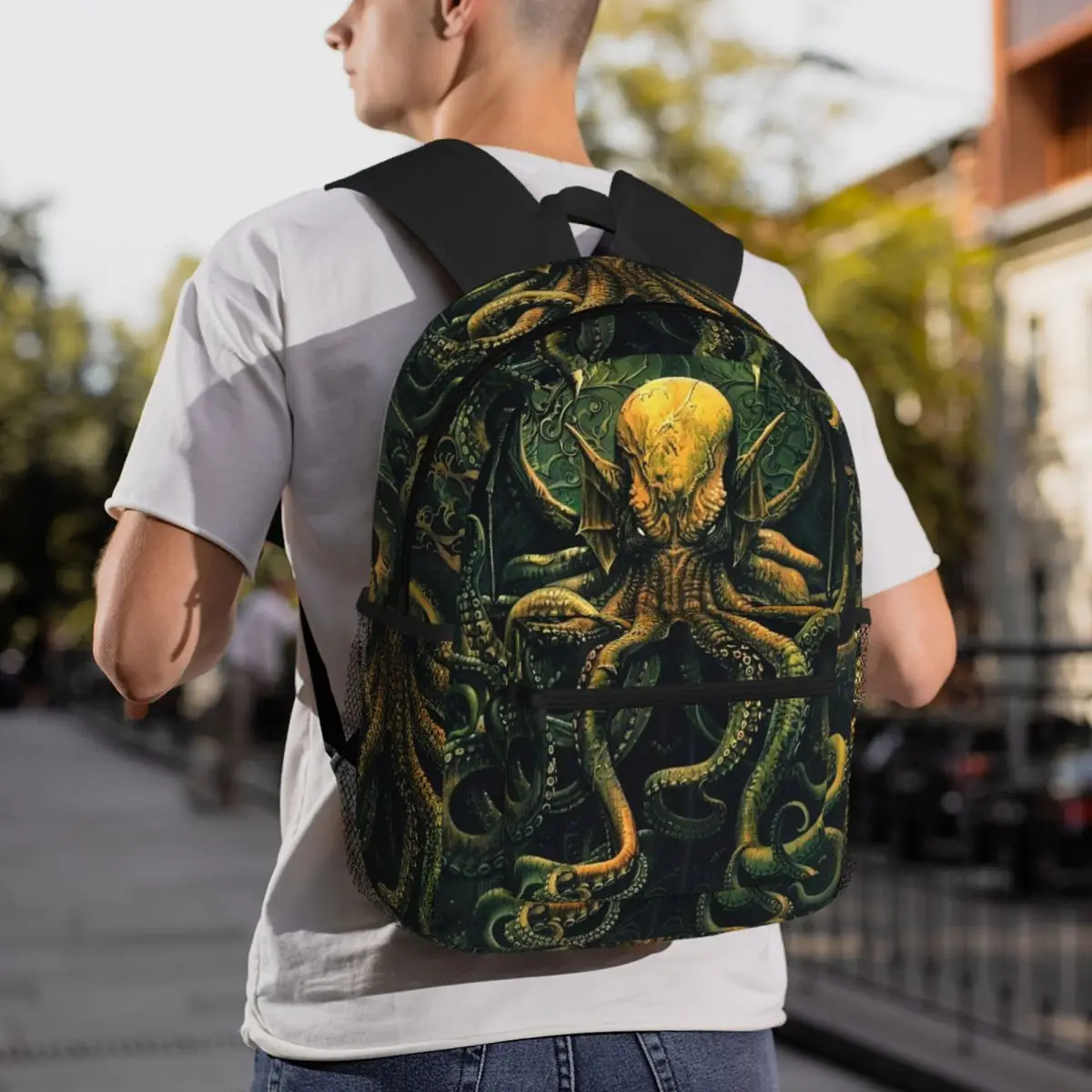 Cthulhu Backpack Daypack Large Capacity Boys Girls BookBag School Bag Shoulder Bags for Men Women
Cthulhu Backpack Daypack Large Capacity Boys Girls BookBag School Bag Shoulder Bags for Men Women