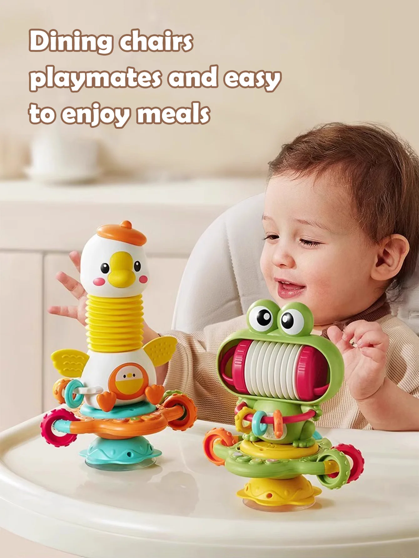 Cartoon Baby soothing ringing toy with fun sound effects nursery rhyme baby dining table suction cup puzzle early education toy
Cartoon Baby soothing ringing toy with fun sound effects nursery rhyme baby dining table suction cup puzzle early education toy